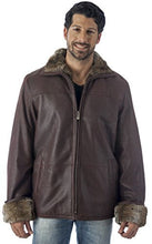 Cargar imagen en el visor de la galería, Men&#39;s Sheep Skin Coat -  Leather Shearling Style Coat | Reeds Sports Wear
