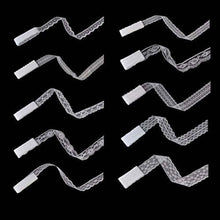 Load image into Gallery viewer, eZthings embroidered wedding white lace trims for sewing and DIY crafts, 2&quot; width, ideal for bridal decor and home textiles.
