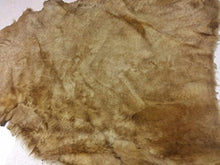 Load image into Gallery viewer, Exotic natural brown leather hide, premium sheep and cow skin, suitable for crafts, arts, and soft leather garments. Real genuine hide.
