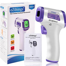 Load image into Gallery viewer, eZthings Thermometer Heavy Duty Infrared Forehead Non-Contact with packaging, ideal for medical offices and hospitals.
