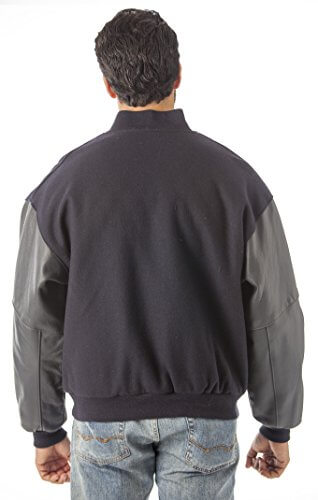 REED Varsity Leather Wool Jacket - Made in USA | Reed® Leather